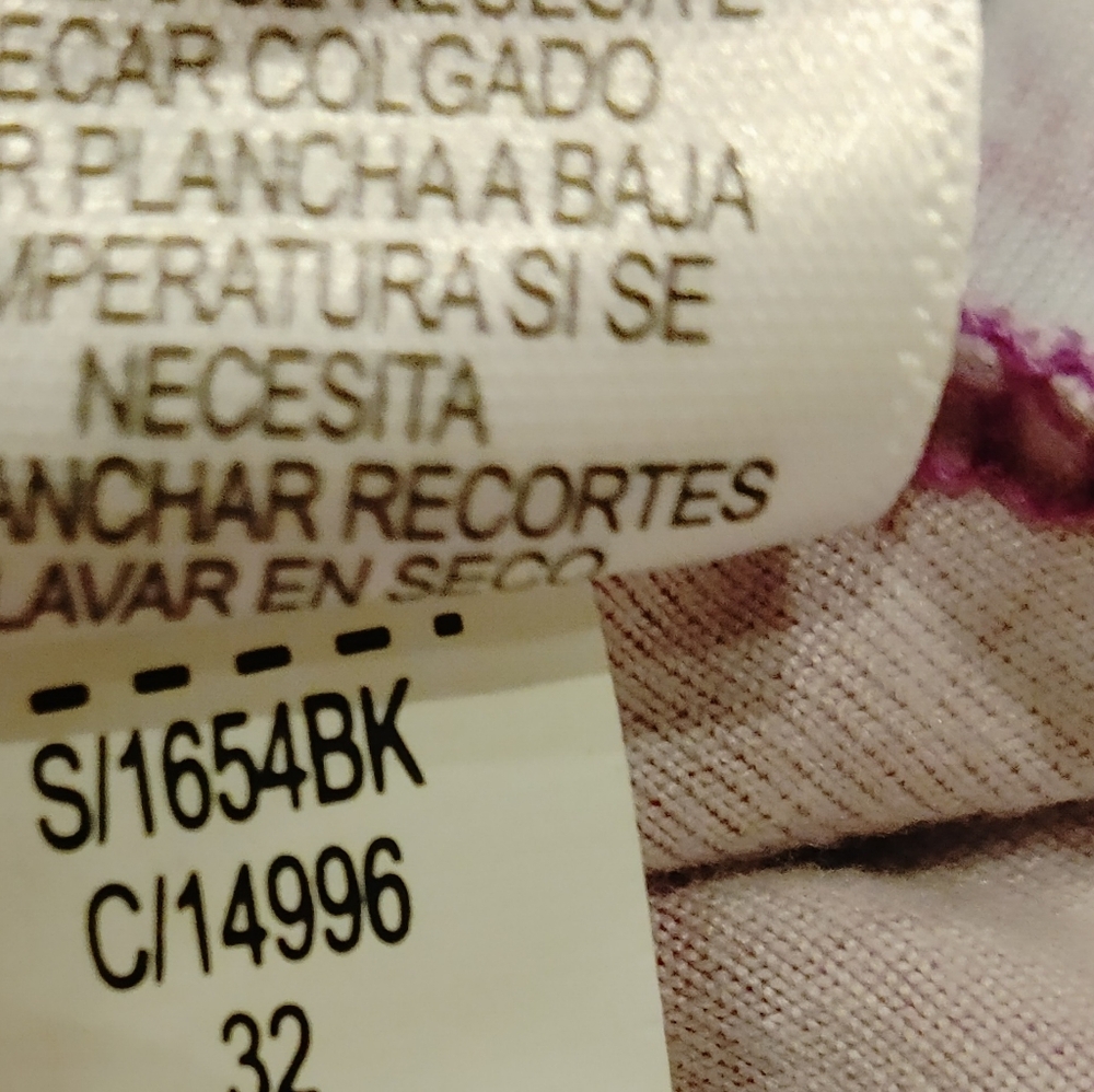 52 SEVEN FLORAL LONG DRESS, PURPLE S - Picture 7 of 9